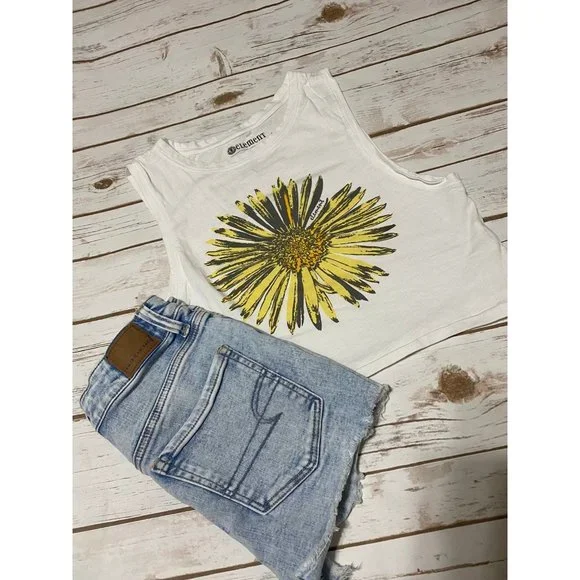 Sunflower Crop Tank Small - Picture 1 of 5